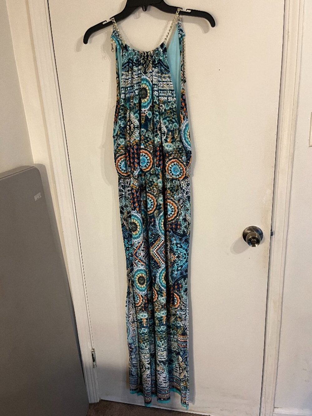 Multi color Bisou Bisou maxi dress Size 14